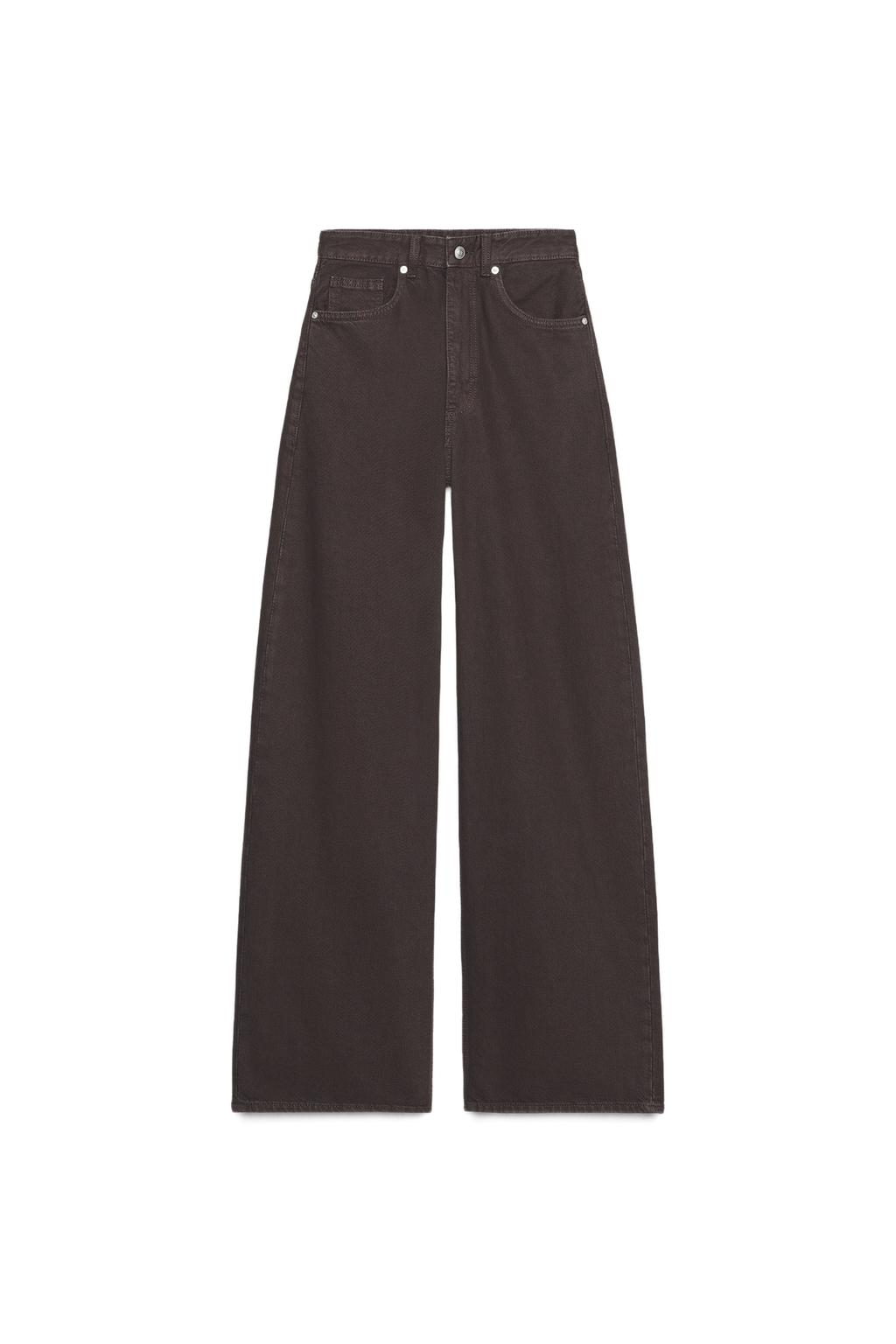 TRF EXTRA WIDE LEG HIGH WAIST JEANS - image 4