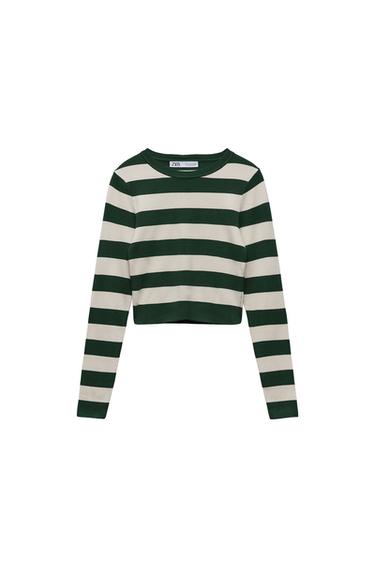 BASIC RIBBED KNIT SWEATER