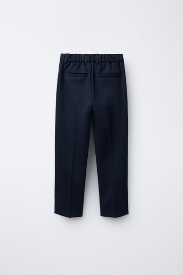 PANTALON DE COSTUME CONFORT - Bleu marine de Zara - Image 1