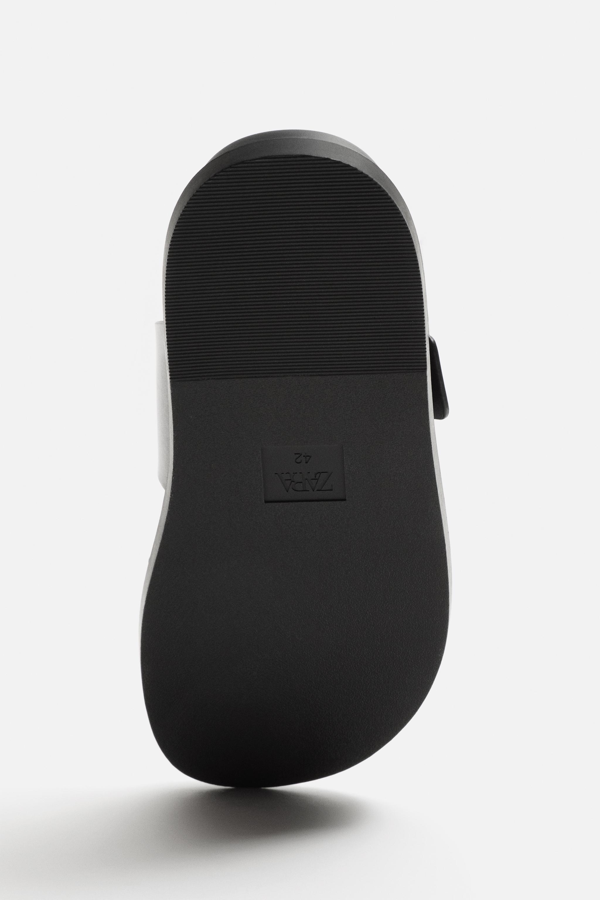 DOUBLE STRAP SANDALS - Black | ZARA United States