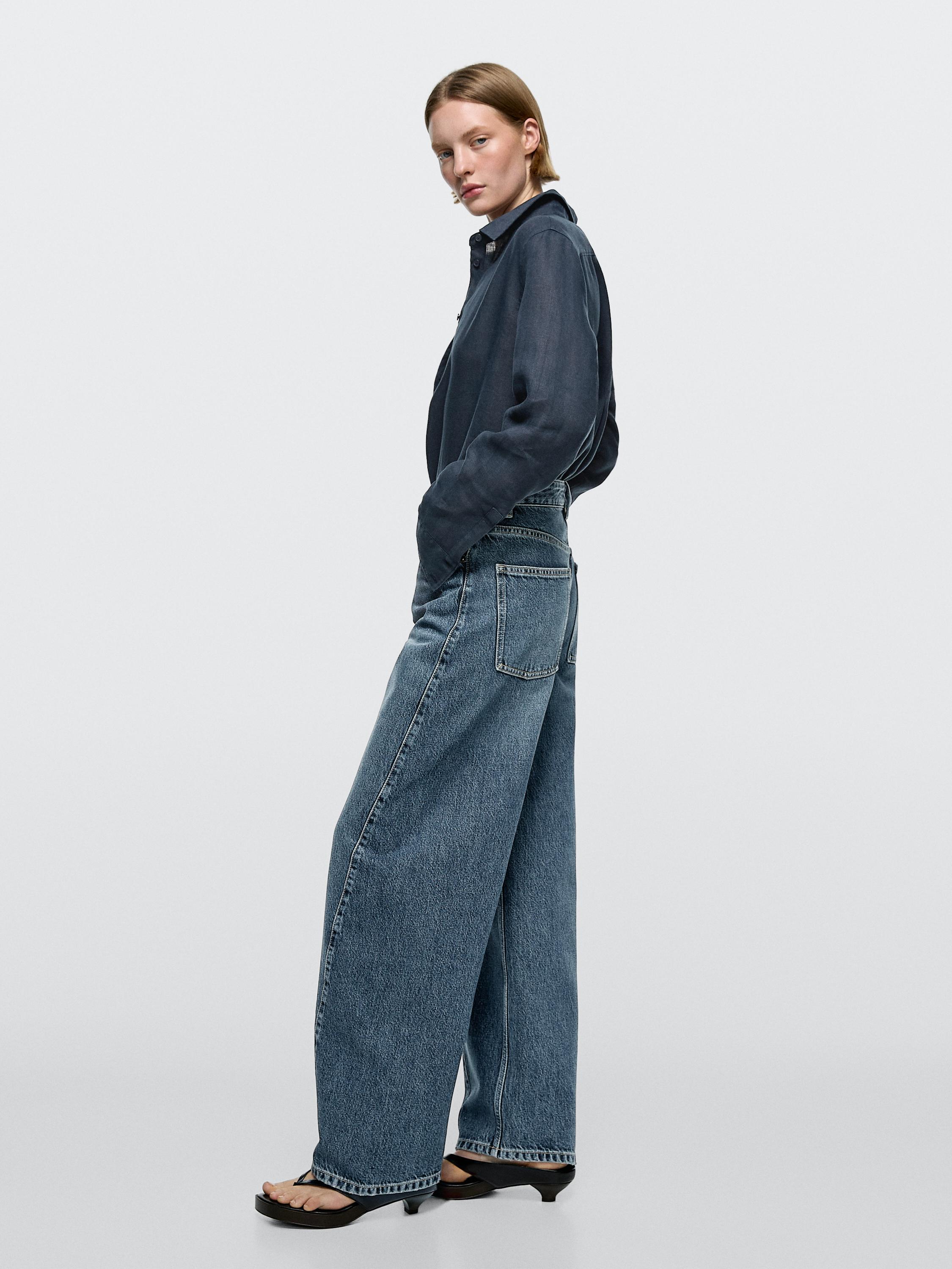 Jean barrel fit