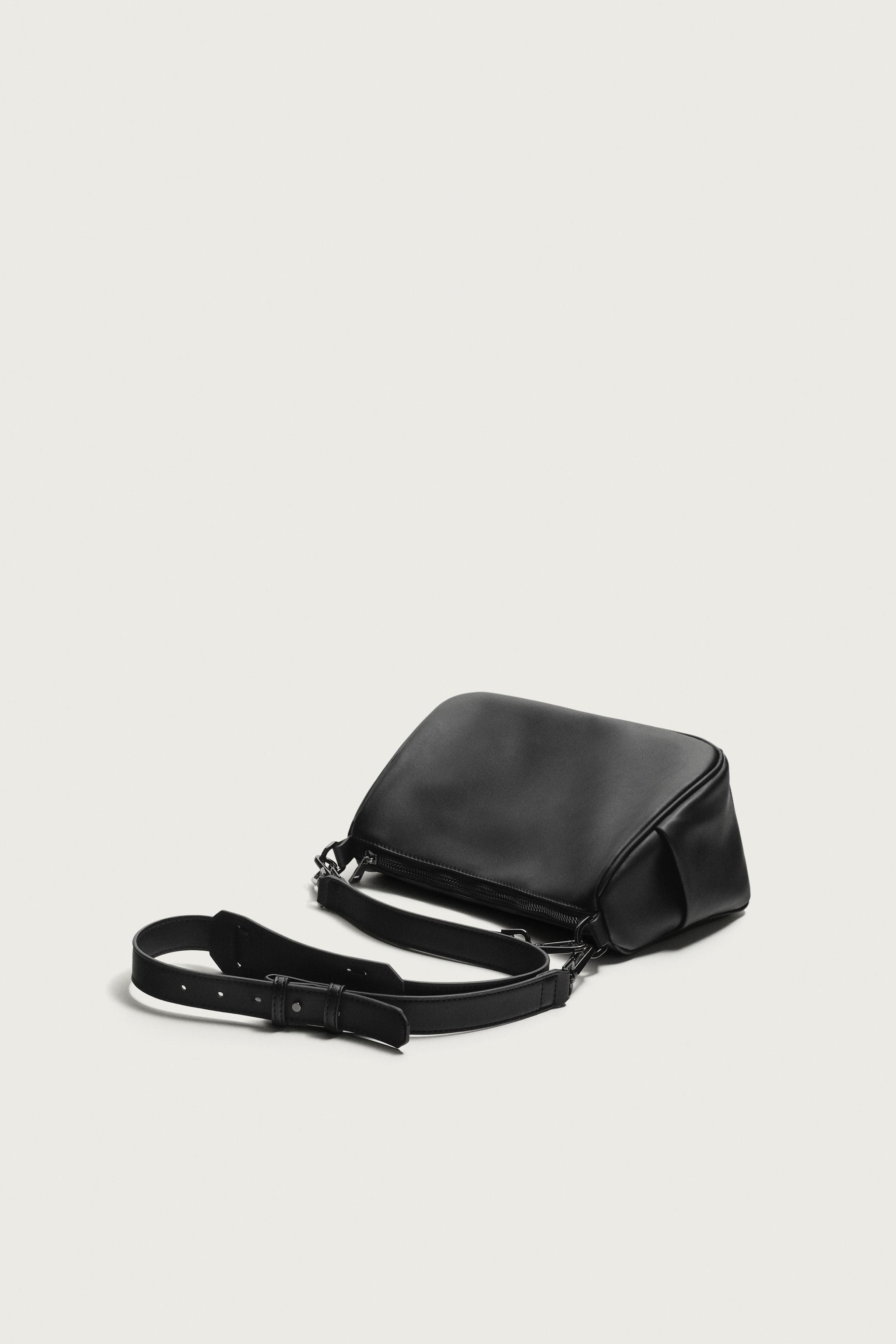 プレーン クロスボディバッグ - ブラック | ZARA Japan / 日本