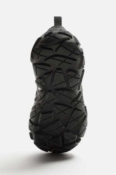 BASKET MATELASSÉE SANS LACETS - Noir de Zara - Image 5