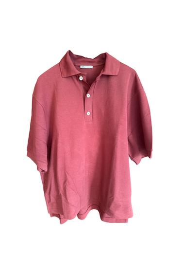 POLO OVERSIZE COLOR BURDEOS