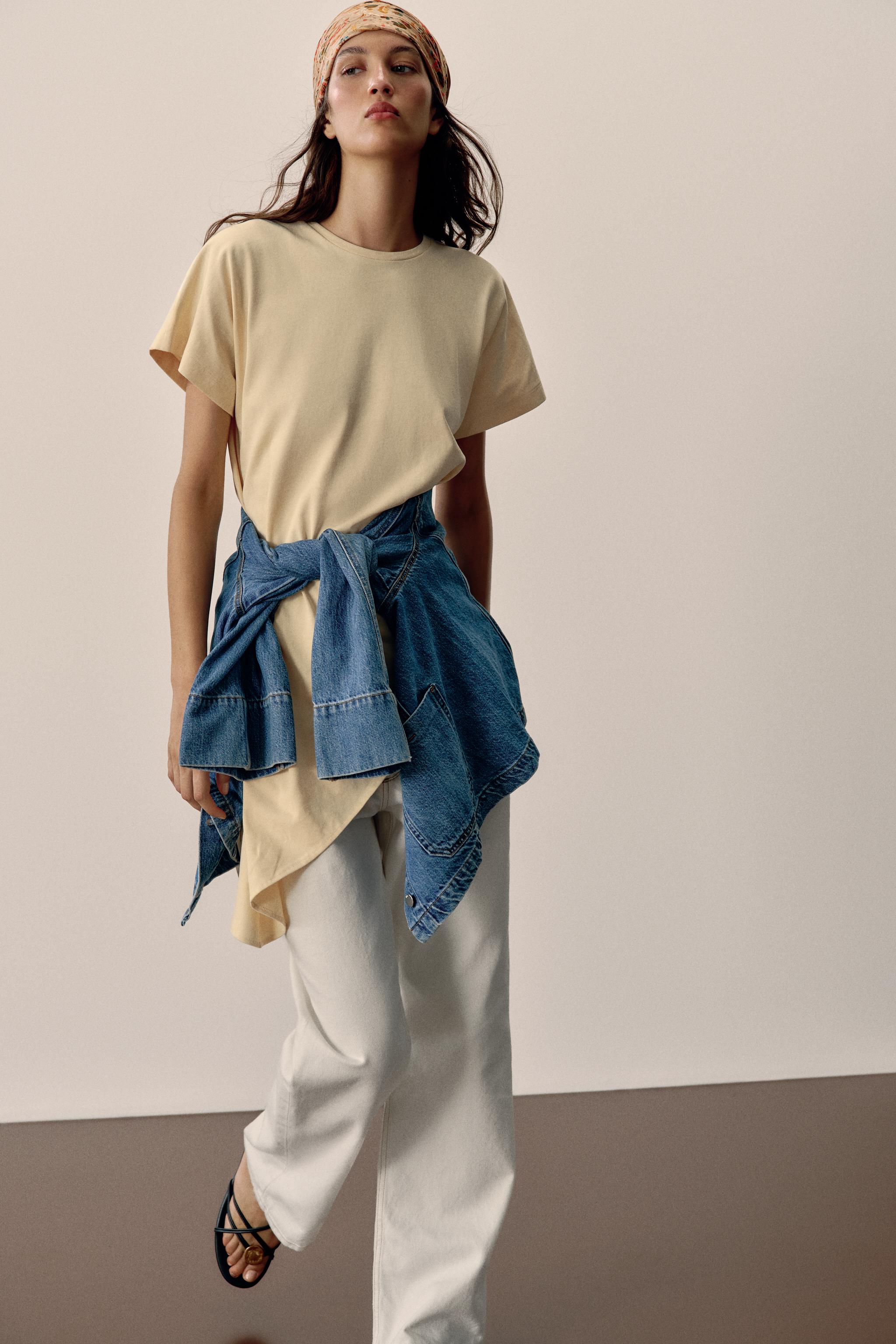 ASYMMETRIC SHORT SLEEVE T-SHIRT