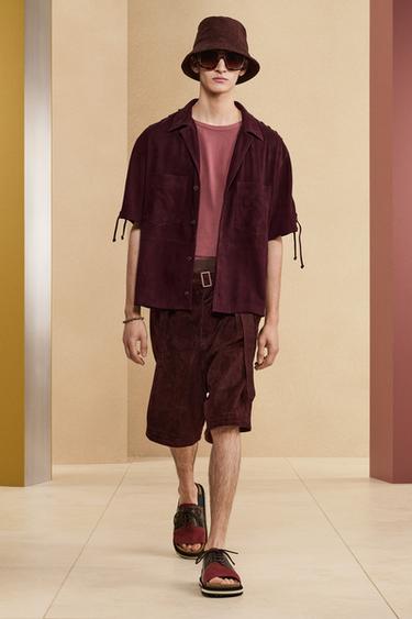 LGHT TSHRT 14レッドブラウンZaraのLGHT TSHRT 14 - レッドブラウン 