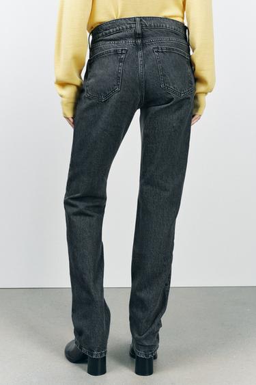 JEAN ZW COLLECTION DROIT TAILLE BASSE - Noir de Zara - Image 2
