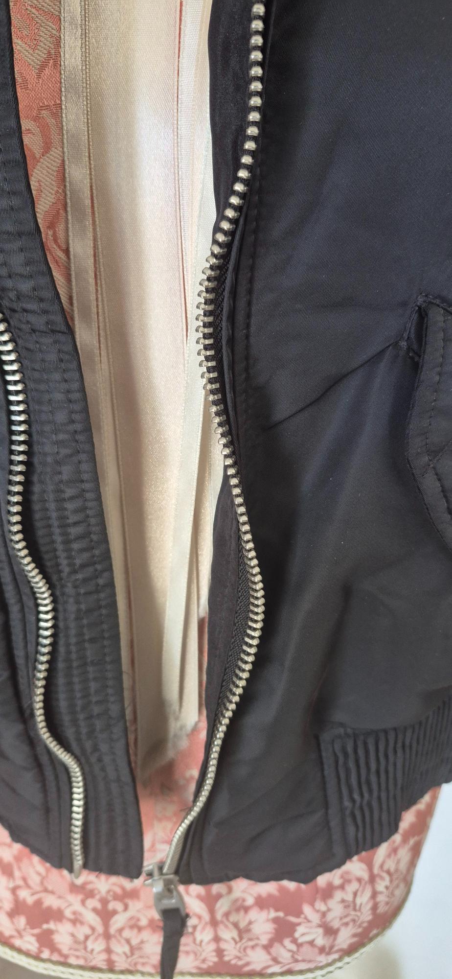 WATER-REPELLENT CROPPED BOMBER JACKET - Image 4