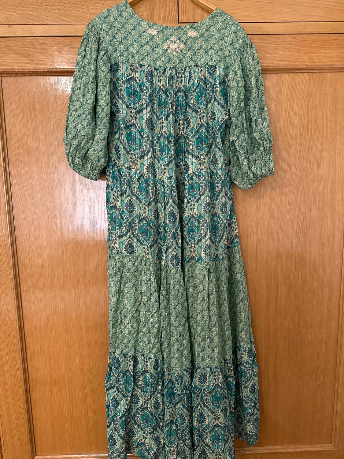 LONG PRINTED DRESS - Image 2