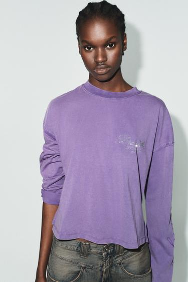 T-SHIRT OVERSIZE BRATZ® - Violet de Zara - Image 2