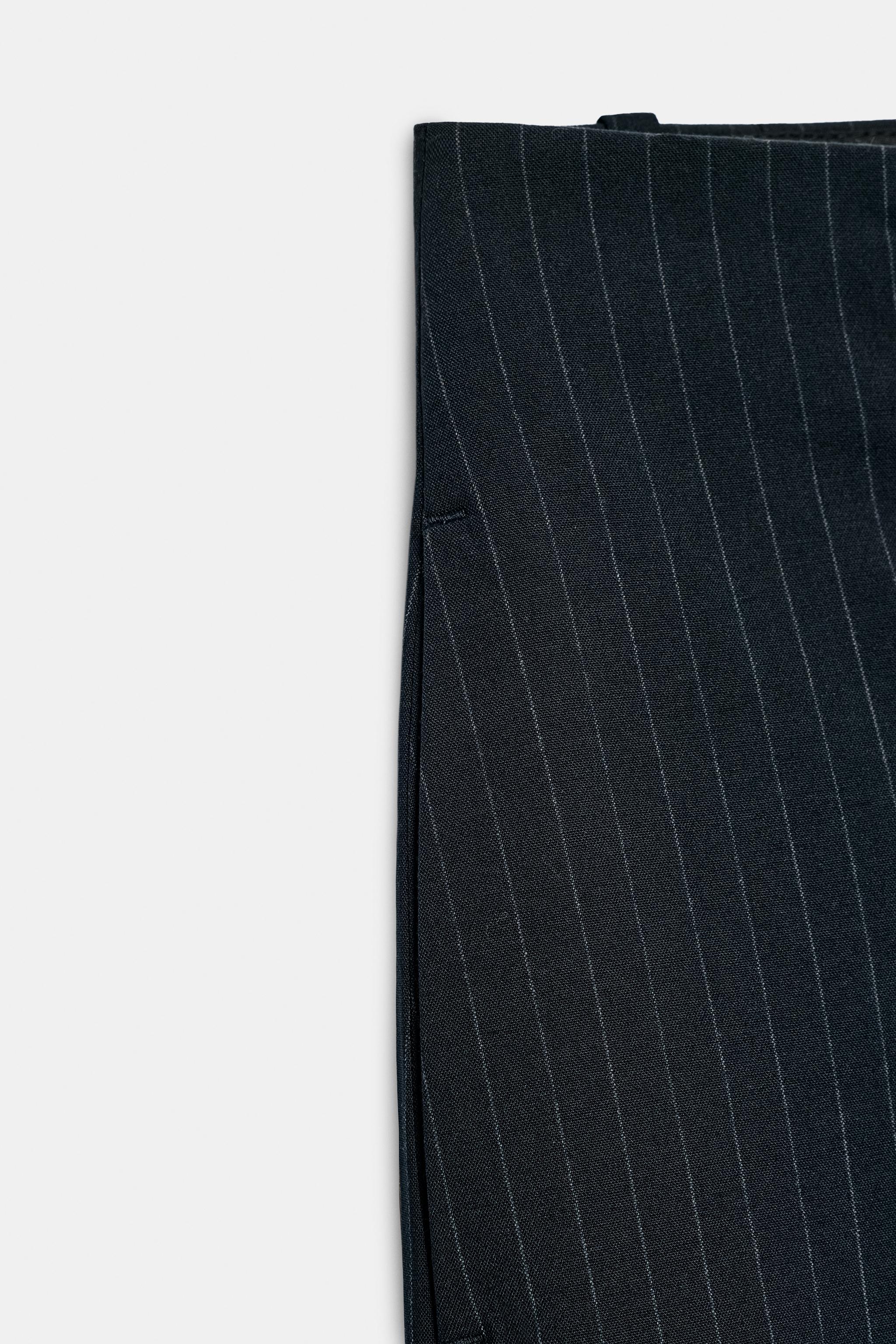 Женские шорты Zara ZW COLLECTION STRAIGHT PLEATED BERMUDA SHORTS — фото 7
