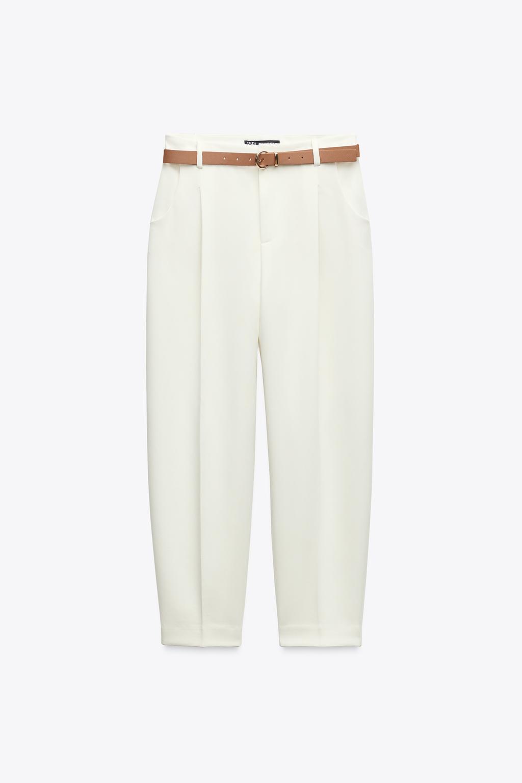 Thumbnail image for DARTED TROUSERS WITH BELT