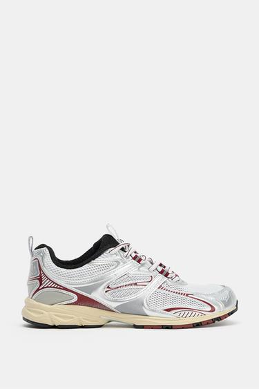 TENIS DEPORTIVO CONTRASTES - Multicolor de Zara
