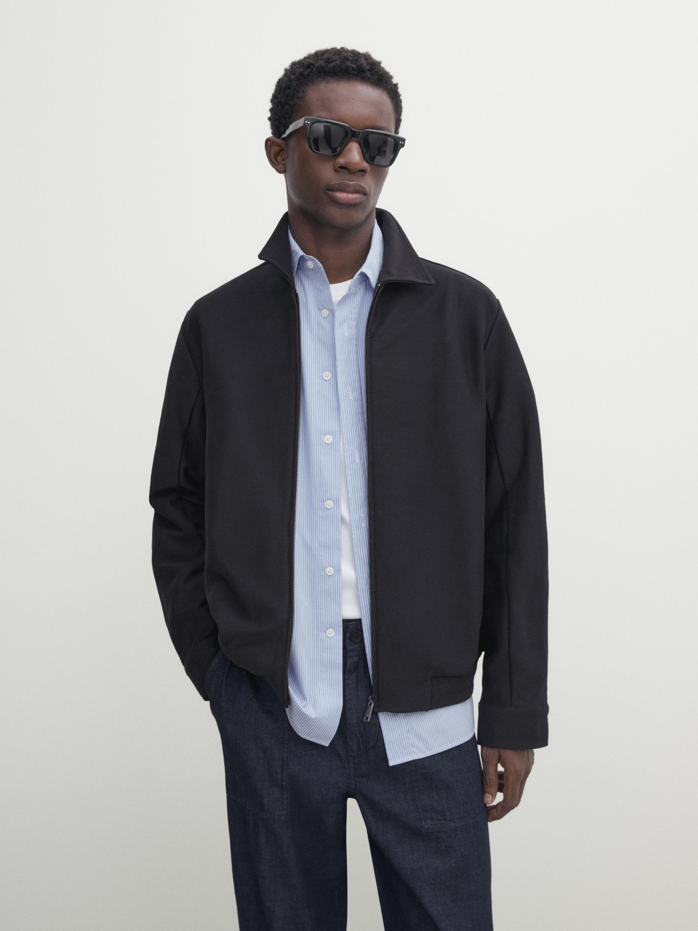 Zara man sales harrington jacket