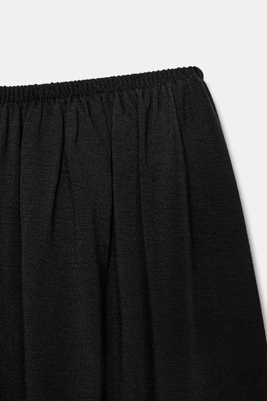 PANTALON BOUFFANT - Noir de Zara - Image 6