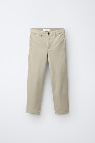BASIC-CHINOHOSE - Beige von Zara
