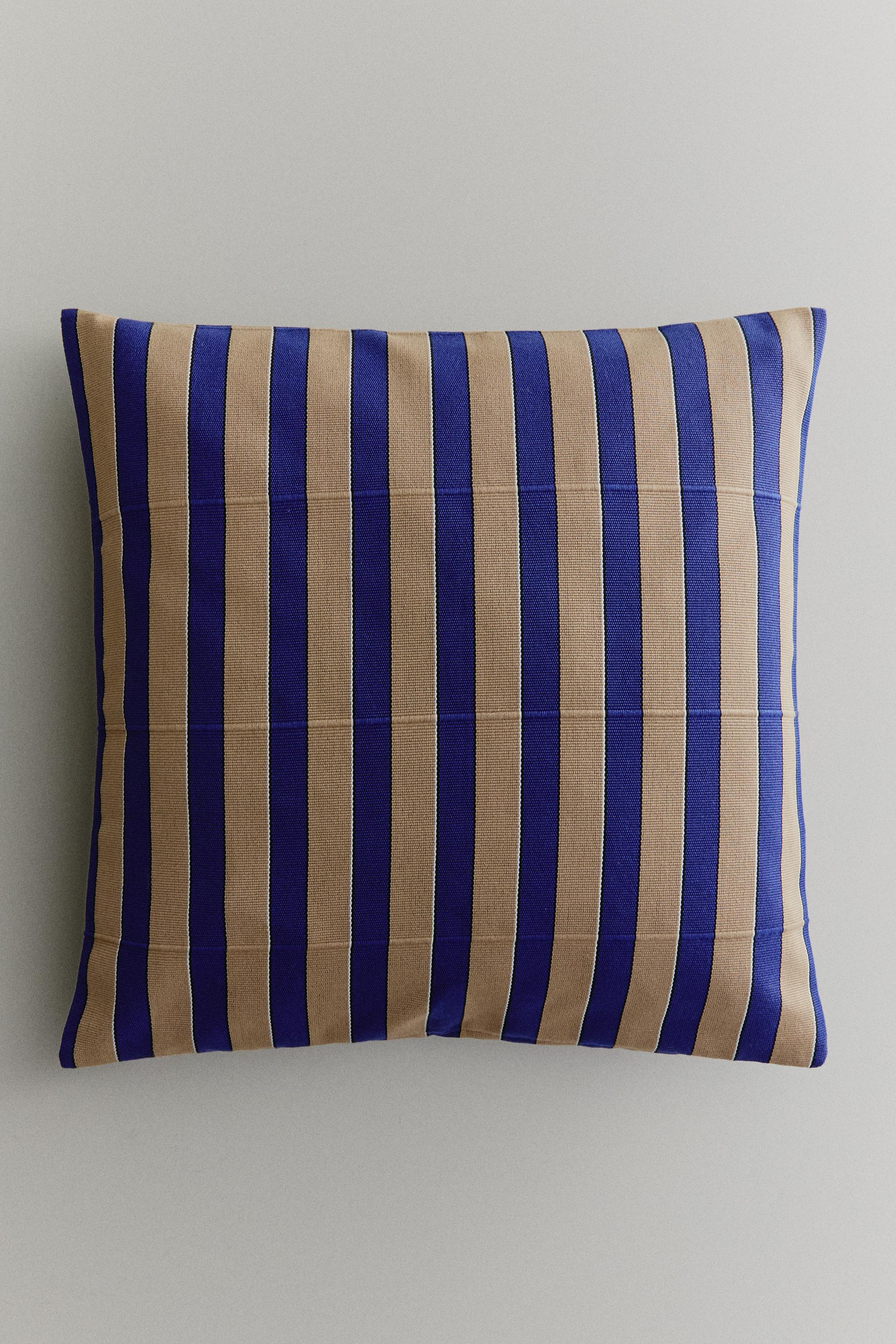 HOUSSE COUSSIN RAYURES