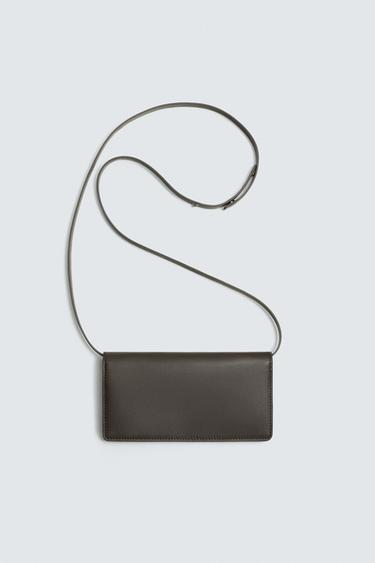 Zara XL LEATHER WALLET - Brown