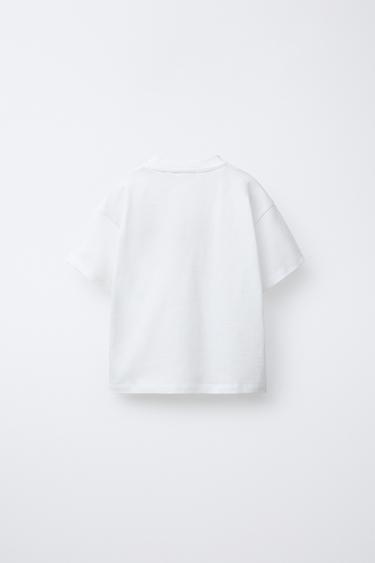 T-SHIRT BRODÉ MICKEY MOUSE © DISNEY - Blanc de Zara - Image 1