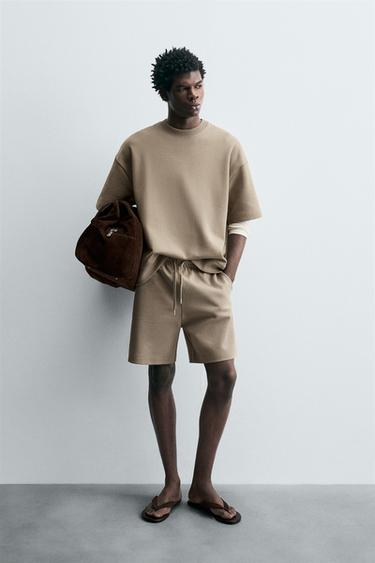 SUDADERA INTERLOCK TÉCNICA - Arena de Zara - Imagen 0