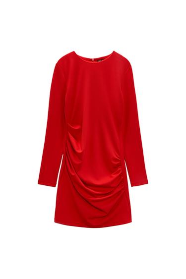 DRAPED DRESS