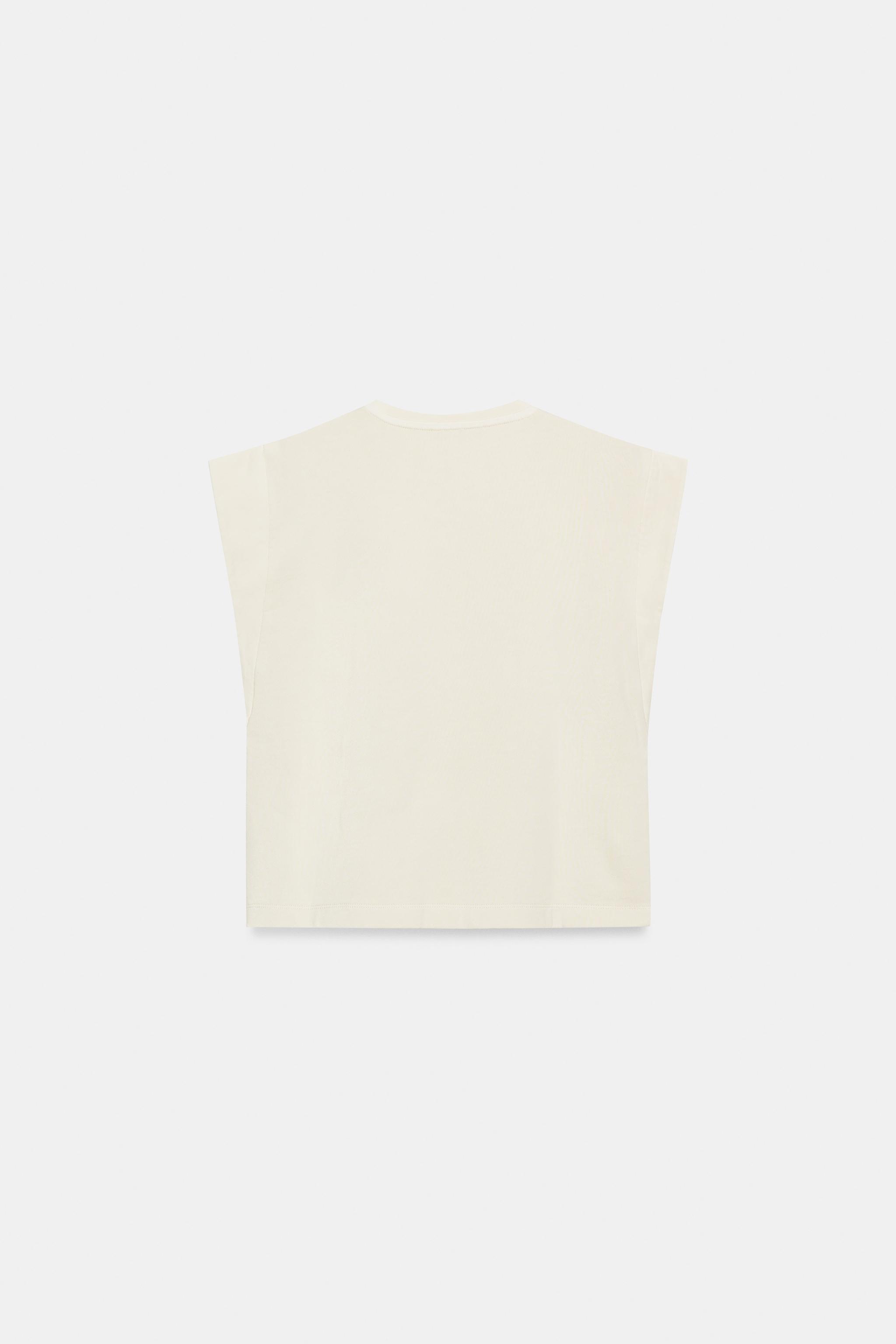 COTTON DROP SHOULDER T-SHIRT