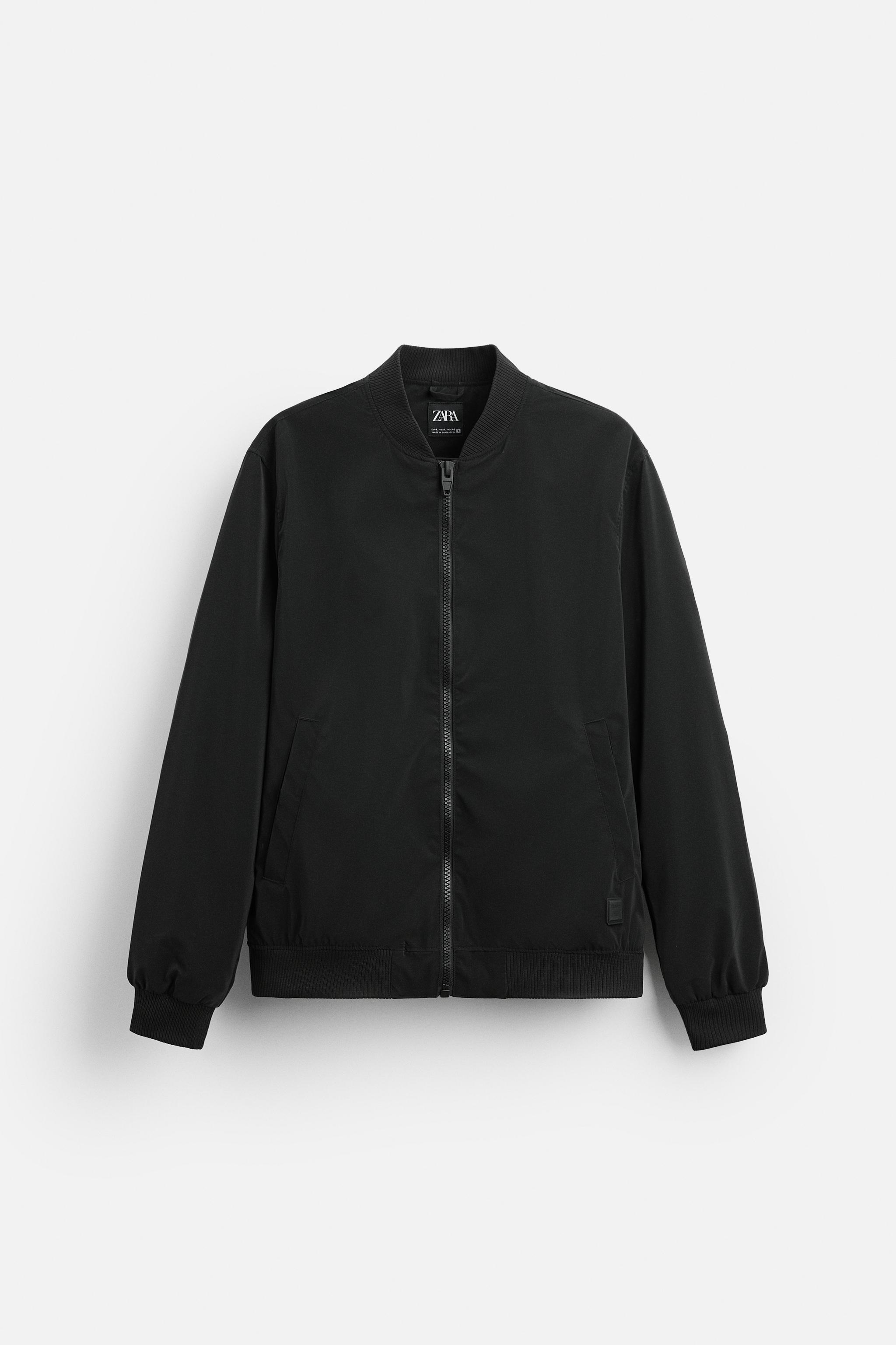 Basic zara man bomber jacket on sale