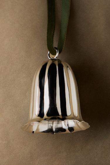 BELL CHRISTMAS TREE DECORATION — Silver 1