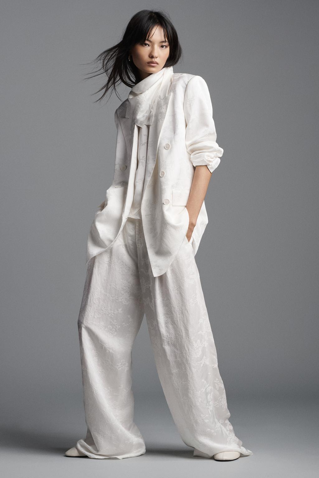 ZW COLLECTION LIMITED EDITION JACQUARD BLAZER
