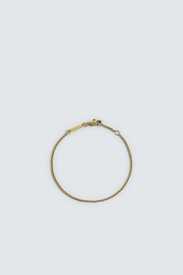 PULSERA ESLABONES METÁLICOS - Oro de Zara