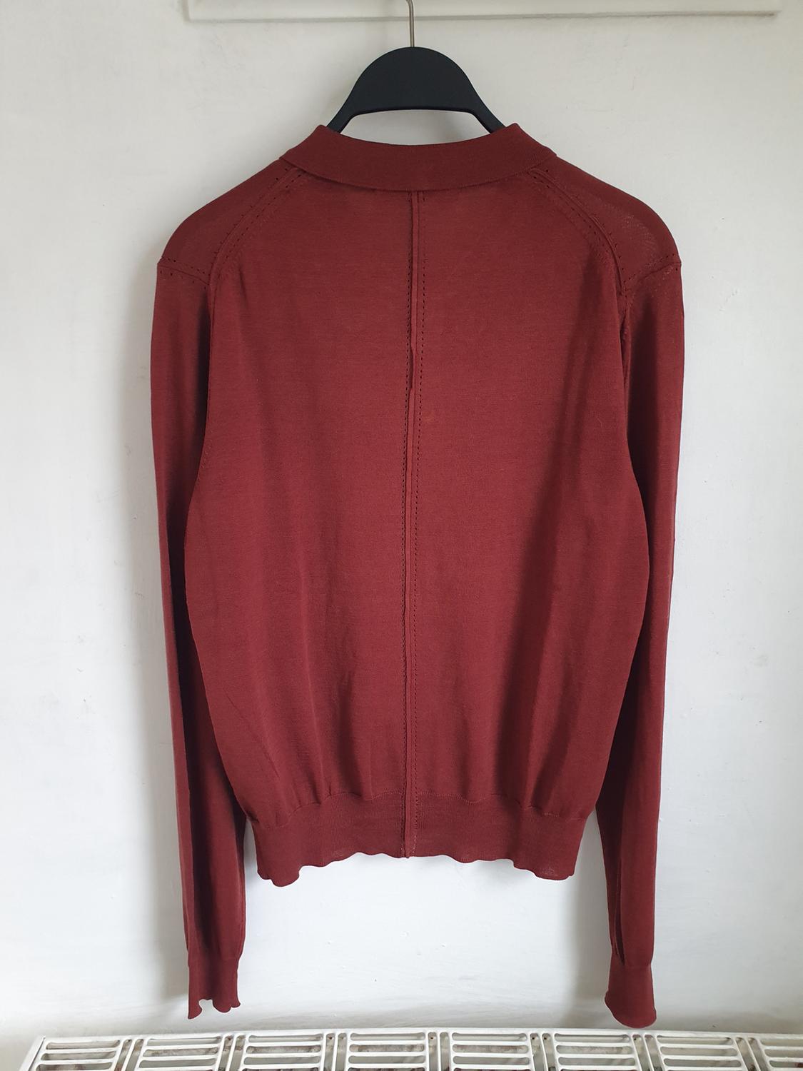 PLAIN KNIT CARDIGAN WITH SILK - Image 7