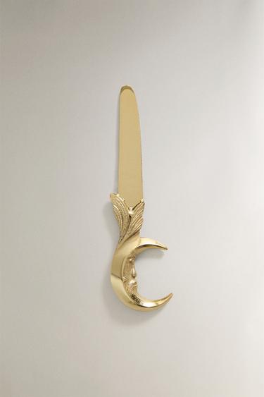 MOON BUTTER KNIFE | MARISA BERENSON - ذهبي الخاص بـ Zara - صورة 0