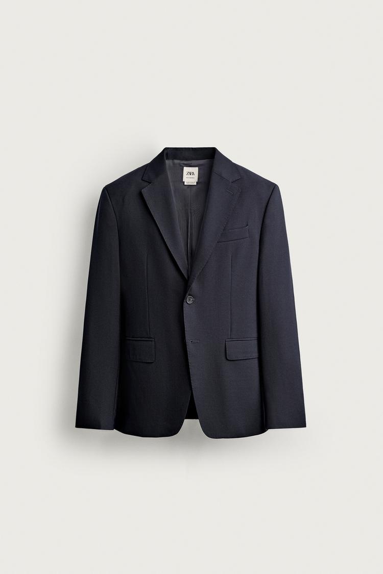 Blazer de traje 100% lana 8
