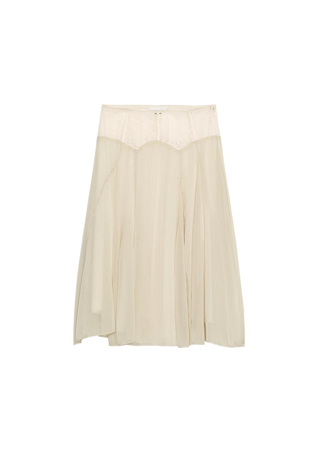 COMBINATION MIDI SKIRT - image 3