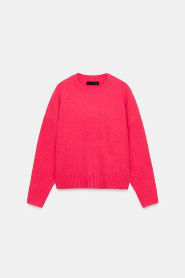 JERSEY PUNTO SOFT - Rosa coral de Zara - Imagen 0