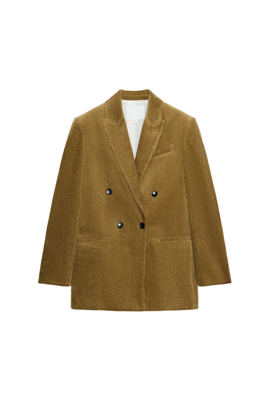 OVERSIZED CORDUROY BLAZER ZW COLLECTION LIMITED EDITION - image 3