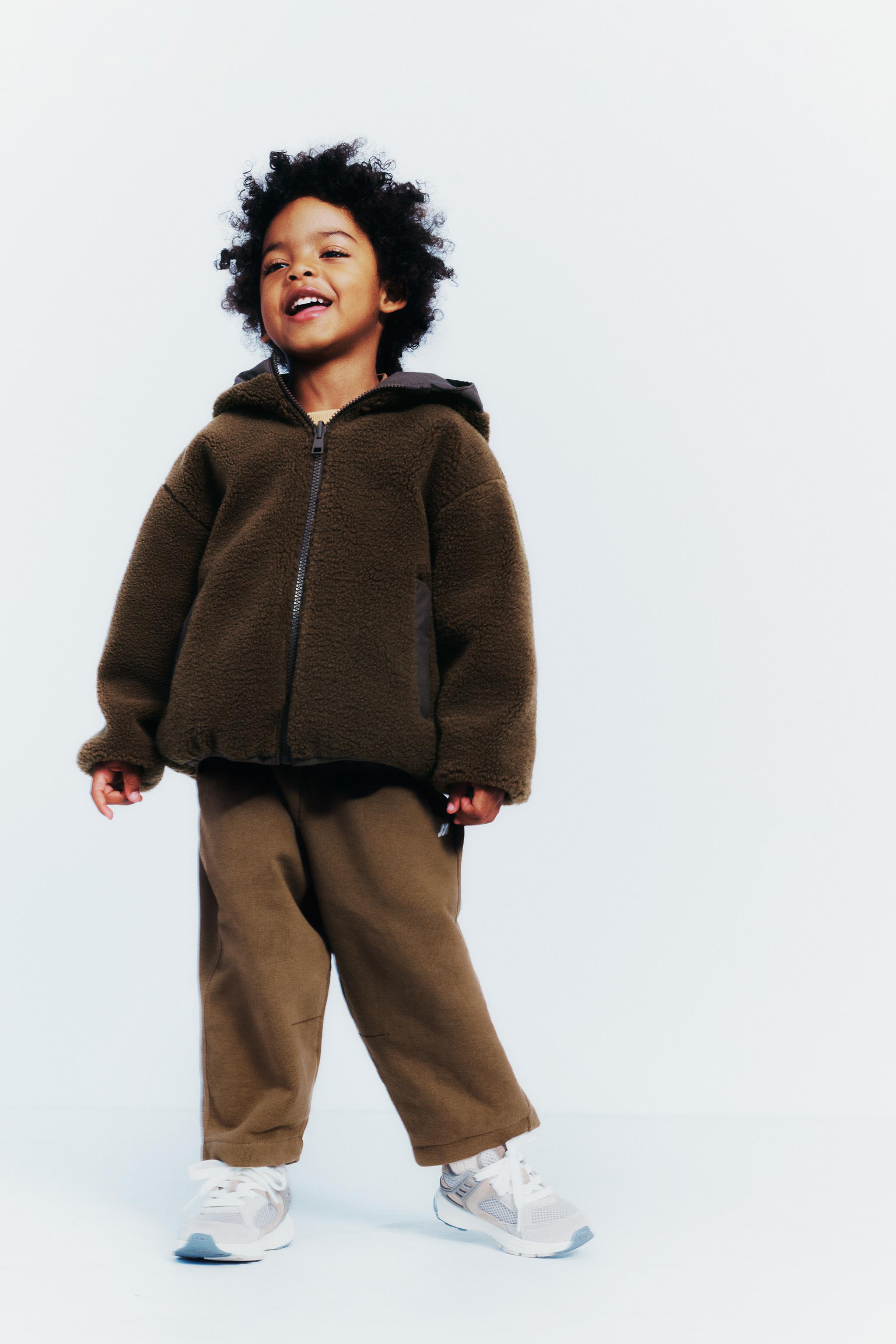 ZARA kids 140cm ジャケット&パンツセット ジョガーパンツ・フーディ セットアップ - グリーン/ブルー