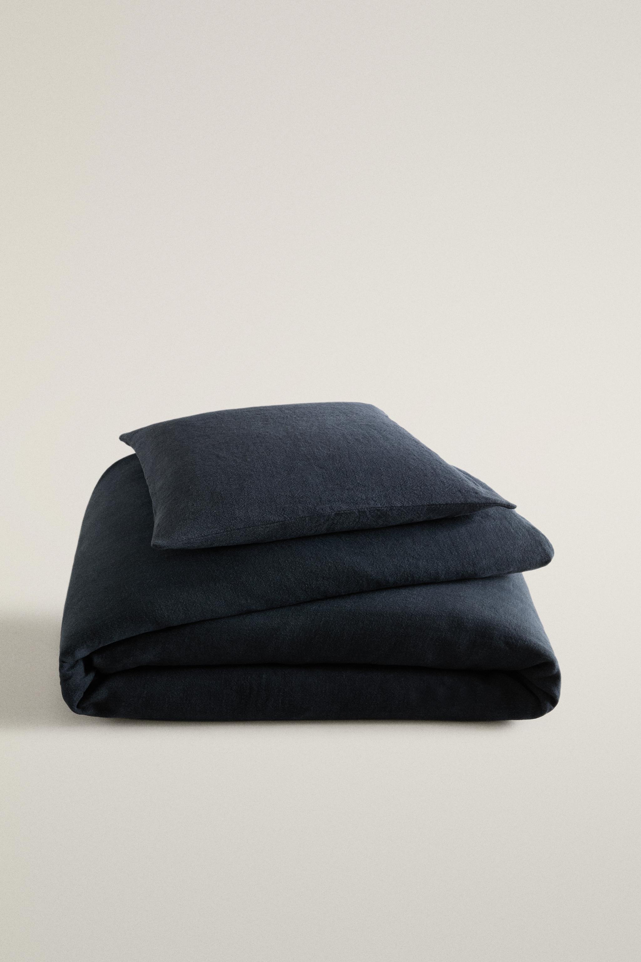 WASHED LINEN BEDSPREAD (400 GxM²)