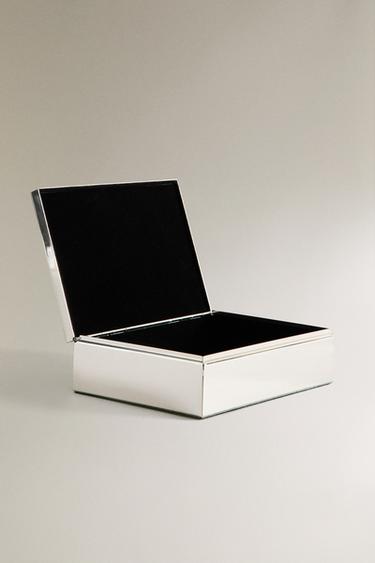 BOÎTE À BIJOUX MIROIR GRAND FORMAT - Argent de Zara - Image 1
