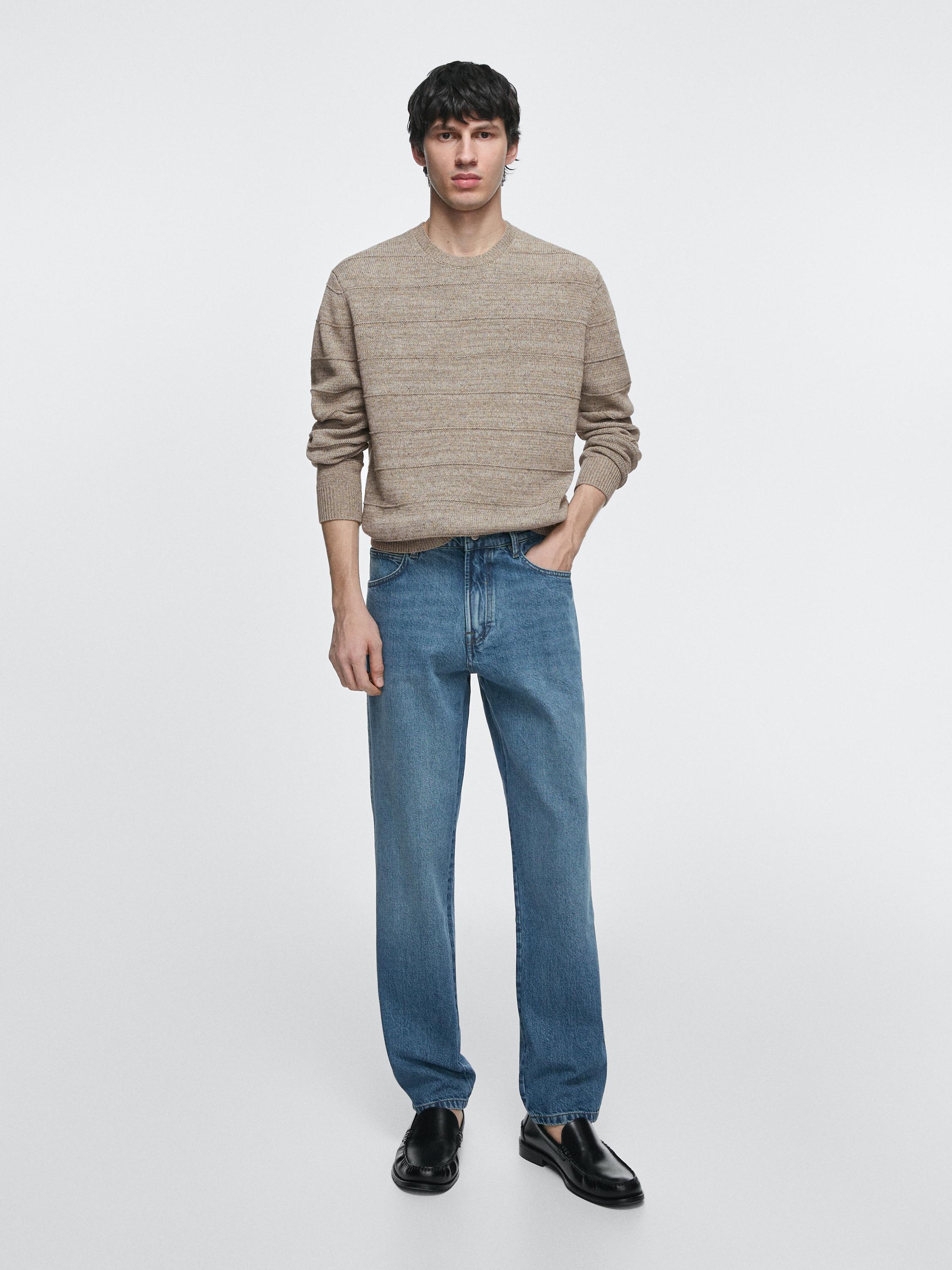 Tapered fit jeans — Indigo