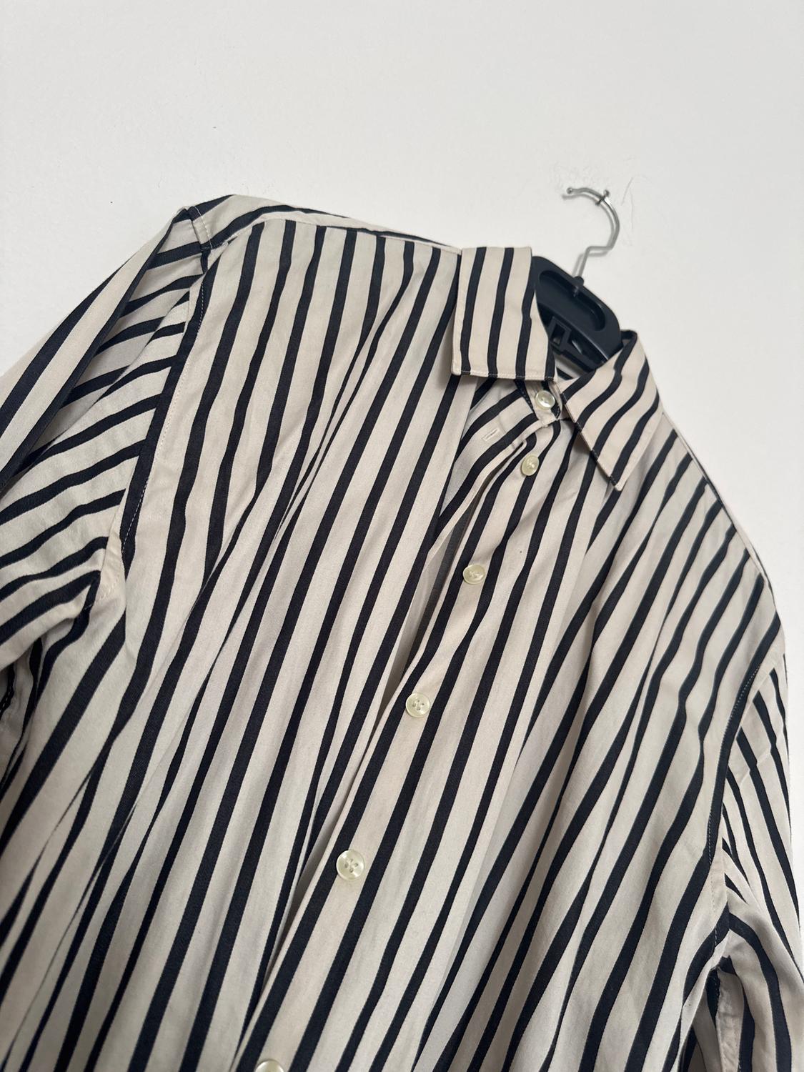 ZW COLLECTION STRIPED POPLIN SHIRT - Image 2