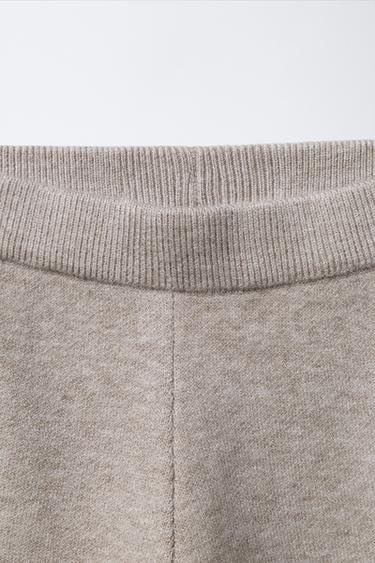KNIT CULOTTES - Beige by Zara - Image 2
