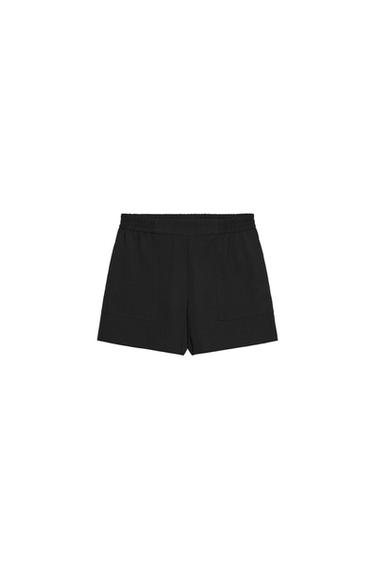 ELASTIC WAIST SHORTS