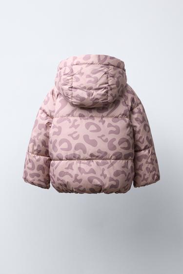 MANTEAU IMPRIMÉ ANIMAL DÉPERLANT - Rose de Zara - Image 3