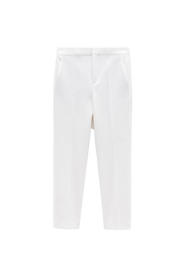 DINNER TROUSERS WITH SIDE TAPING