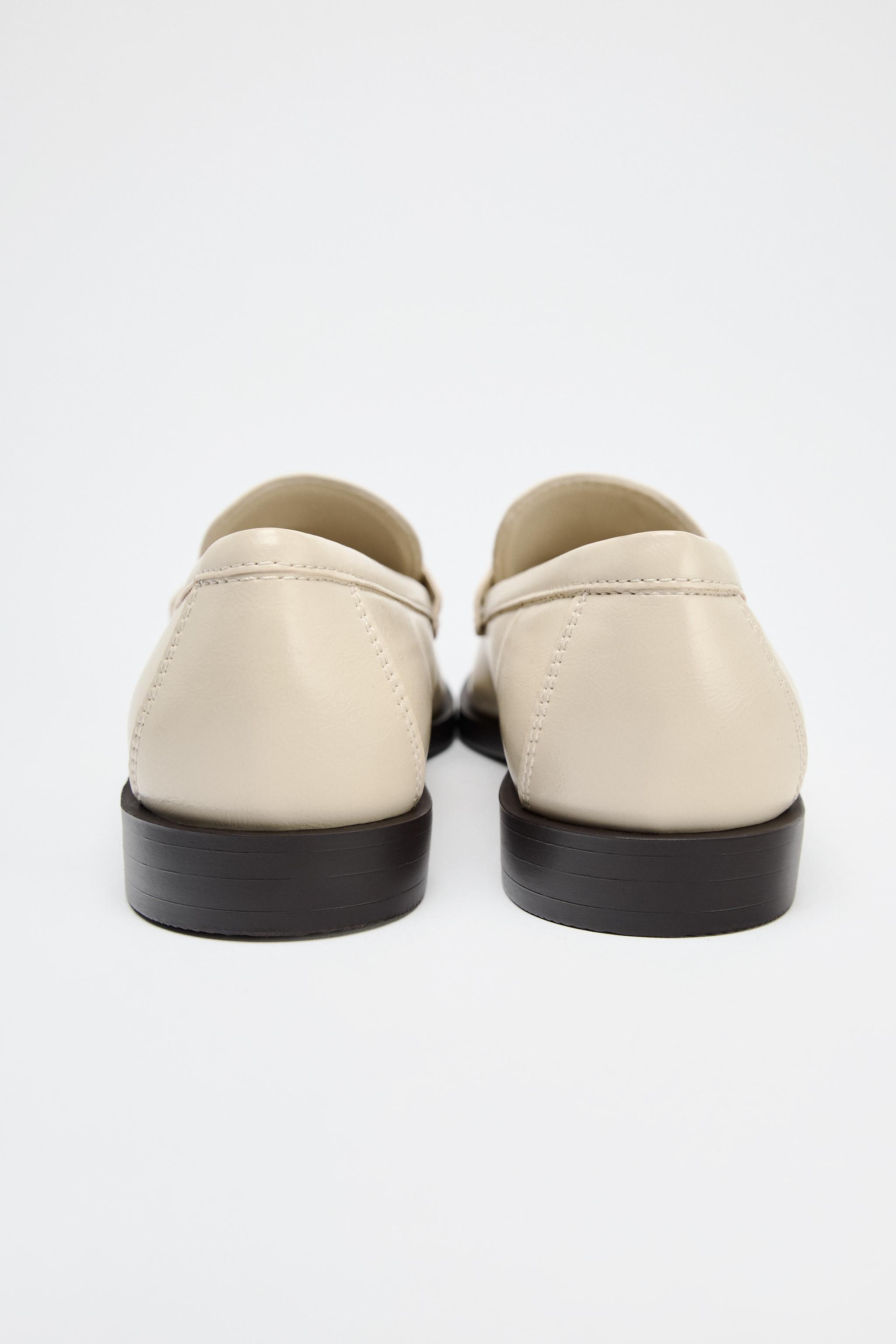 ペニーストラップローファー - ホワイト | ZARA Japan / 日本