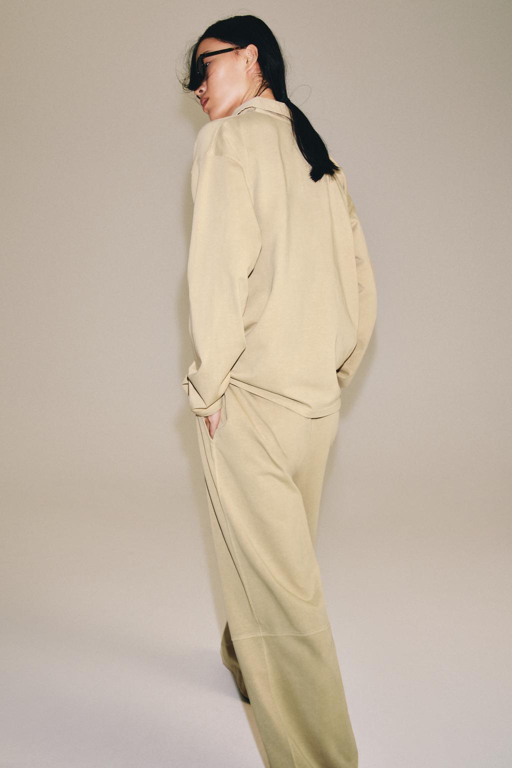 COTTON BALLOON TROUSERS