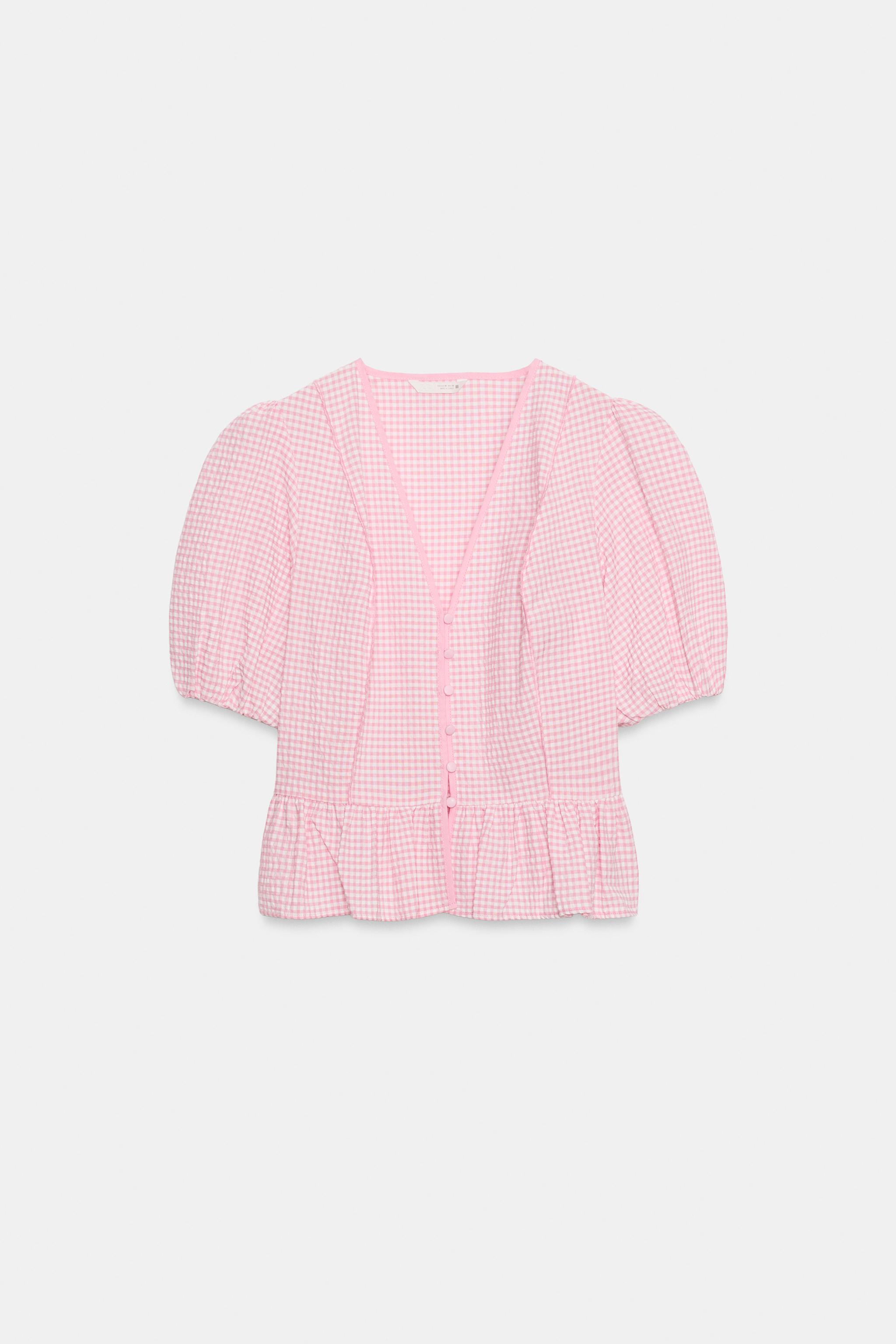 Zara Pötikareli Peplum Bluz görsel 7