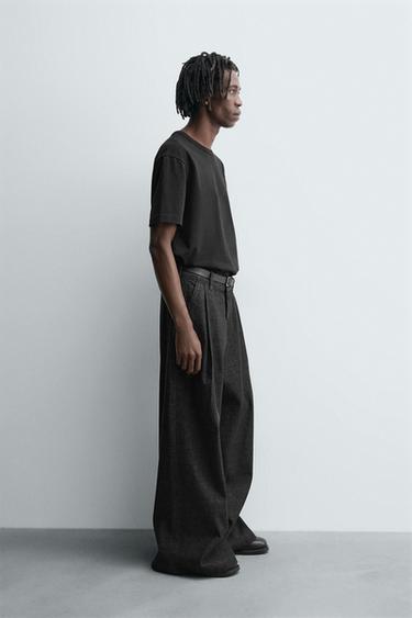 JEANS FLARE FIT - Noir de Zara - Image 3