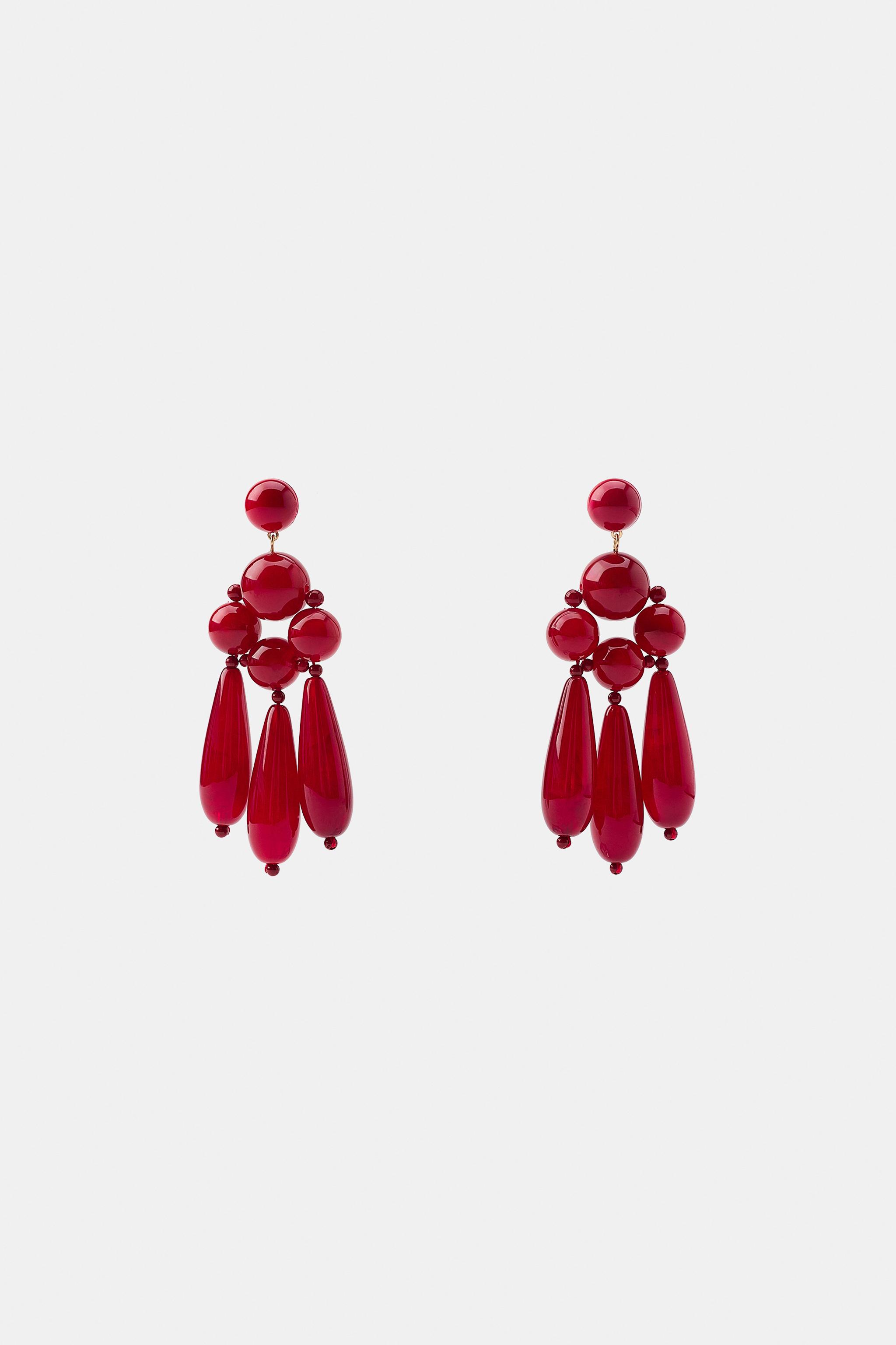 MULTI-PIECE BUTTON EARRINGS